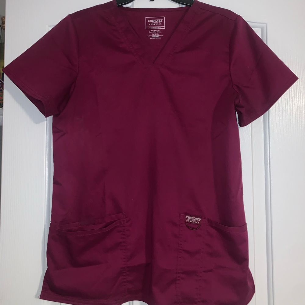 Cherokee Womens Scrub Top